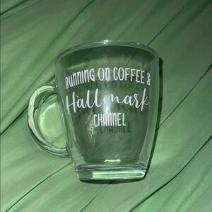 Hallmark Clear Glass Coffee Mug